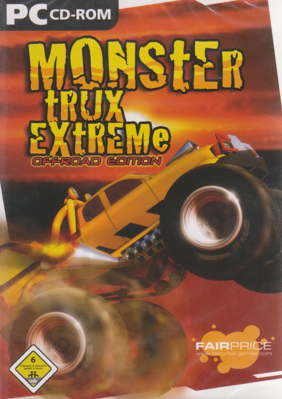 Monster Trux Extreme: Offroad Edition box art for Playstation 2